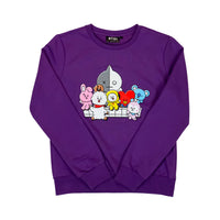 Sudadera BTS Morada - JUVENIL Licencia BTS™