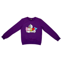 Sudadera BTS Morada - JUVENIL Licencia BTS™