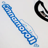 Cinnamoroll Bordado Blanco - Playera DAMA Licencia SANRIO™