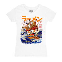 Great Ramen of Kanagawa - Playera DAMA