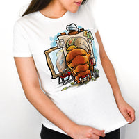Triple Taco Portrait - Playera DAMA Chilango