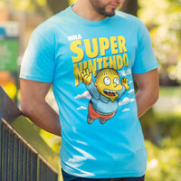 Super Nintendo Chalmers de @SimpsonitoMX - Playera CABALLERO