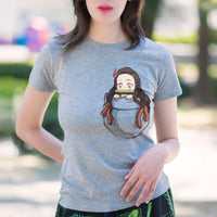 Pocket Demon - Playera DAMA Anime