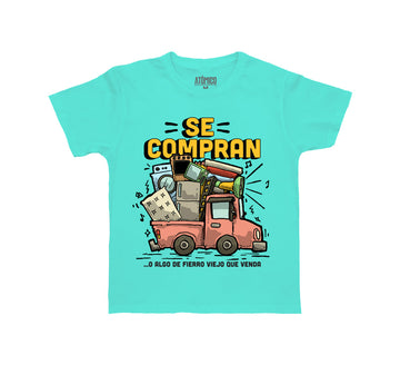 Fierro Viejo Menta - Playera NIÑO Chilango