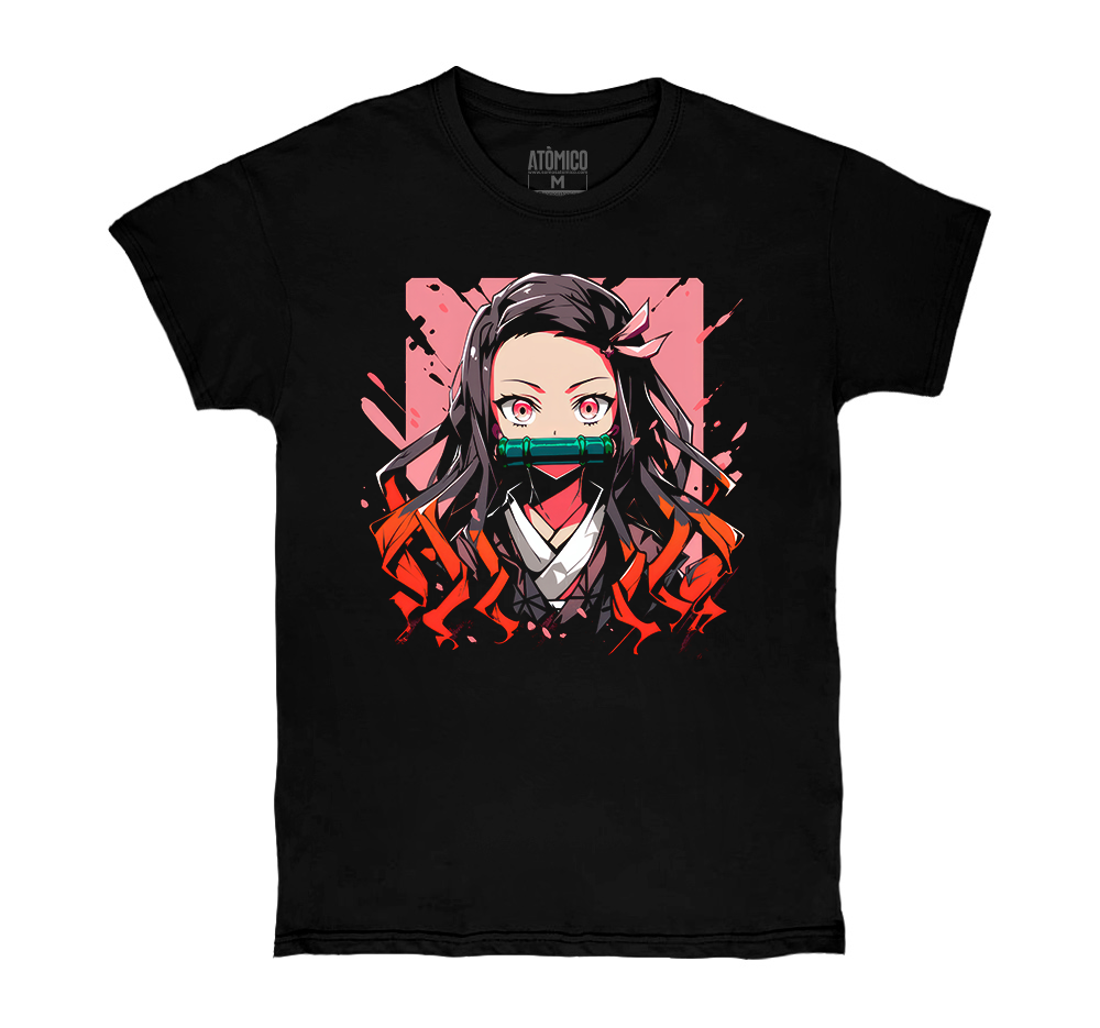 Nezuko Kamado - Playera CABALLERO Anime
