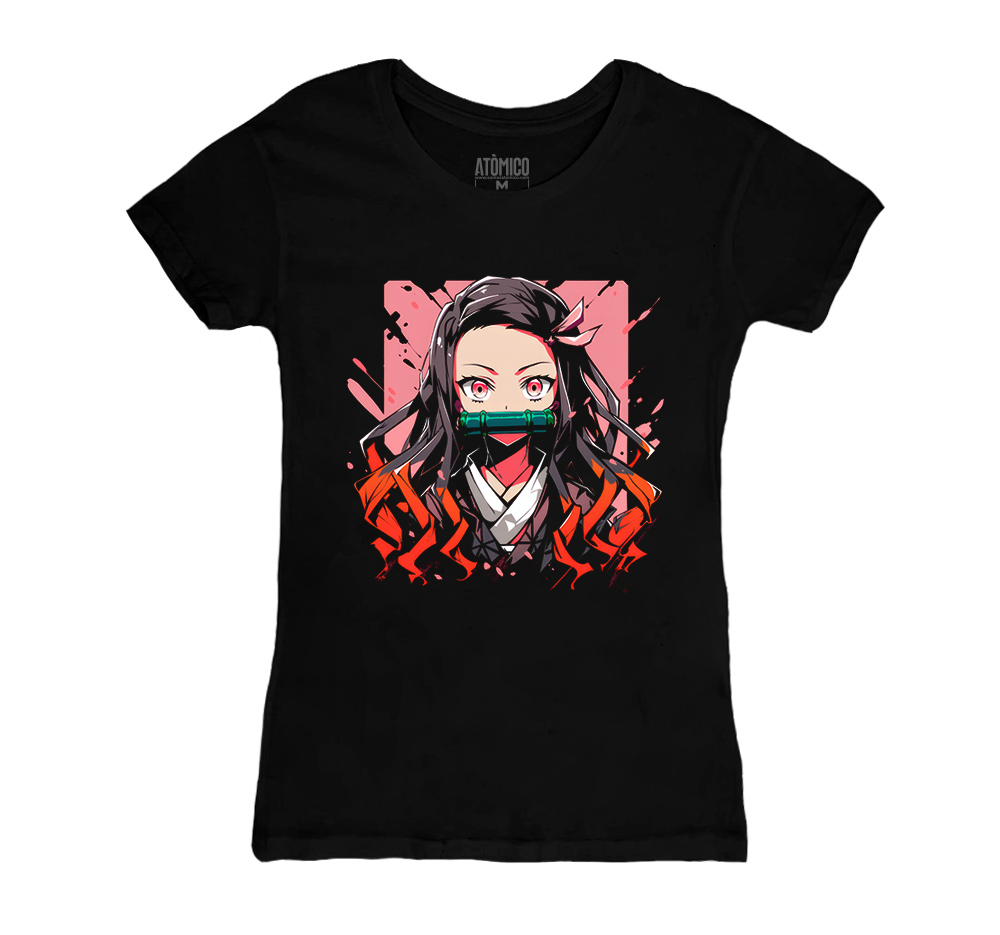 Nezuko Kamado - Playera DAMA Anime