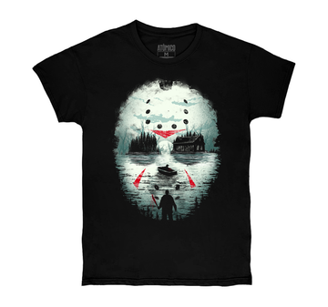 Jason Voorhees Ukiyo - Playera CABALLERO Halloween