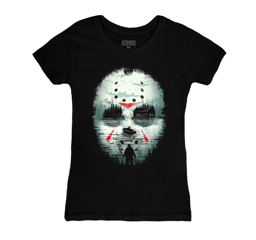 Jason Voorhees Ukiyo - Playera DAMA Halloween