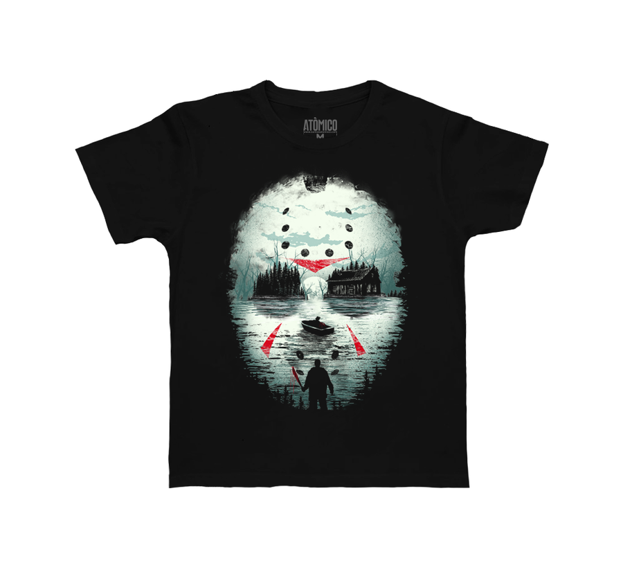 Jason Voorhees Ukiyo - Playera NIÑO Halloween