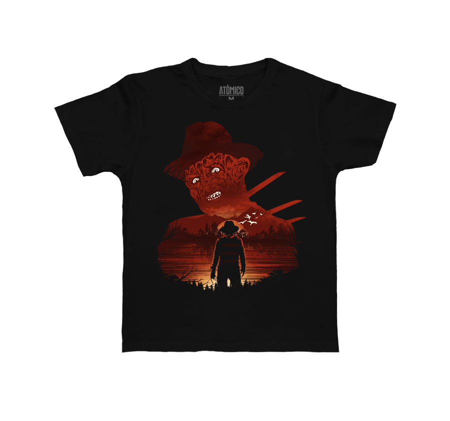Freddy Krueger Ukiyo - Playera NIÑO Halloween