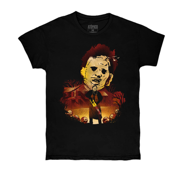 Leatherface Ukiyo - Playera CABALLERO Halloween