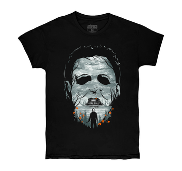 Michael Myers Ukiyo - Playera CABALLERO Halloween