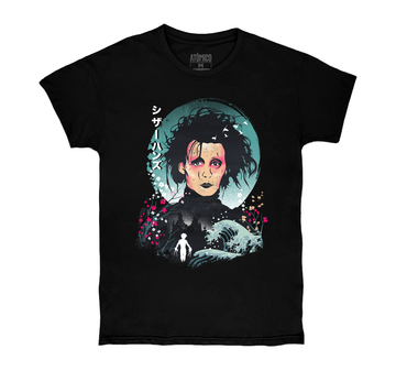 Edward Scissorhands Ukiyo - Playera CABALLERO Halloween