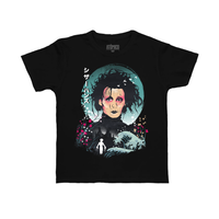 Edward Scissorhands Ukiyo - Playera NIÑO Halloween