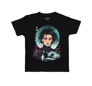 Edward Scissorhands Ukiyo - Playera NIÑO Halloween