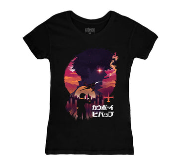 Cowboy Bebop Ukiyo - Playera DAMA Anime