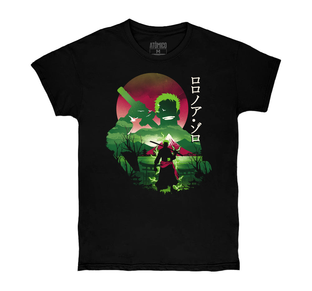 Zoro Ukiyo - Playera CABALLERO Anime