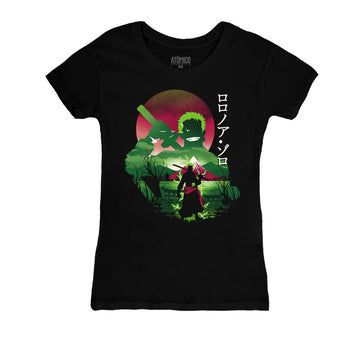 Zoro Ukiyo - Playera DAMA Anime