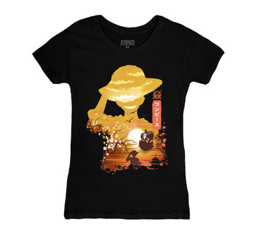 Luffy Ukiyo - Playera DAMA Anime