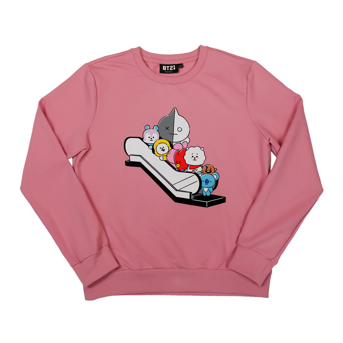 Sudadera BTS Rosa  - DAMA Licencia BTS™