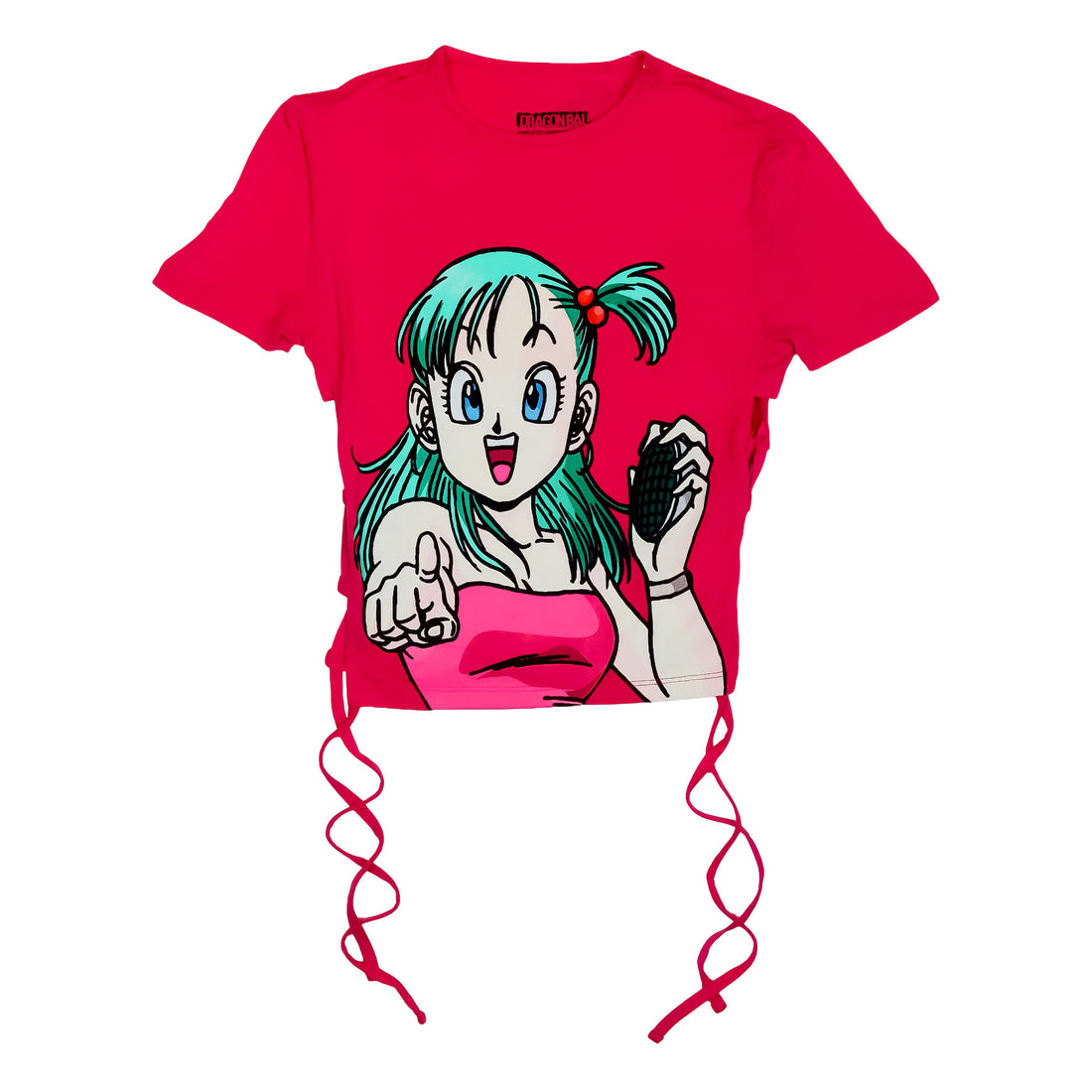 Bulma Señal Magenta  - Crop Top DAMA Licencia DRAGON BALL™