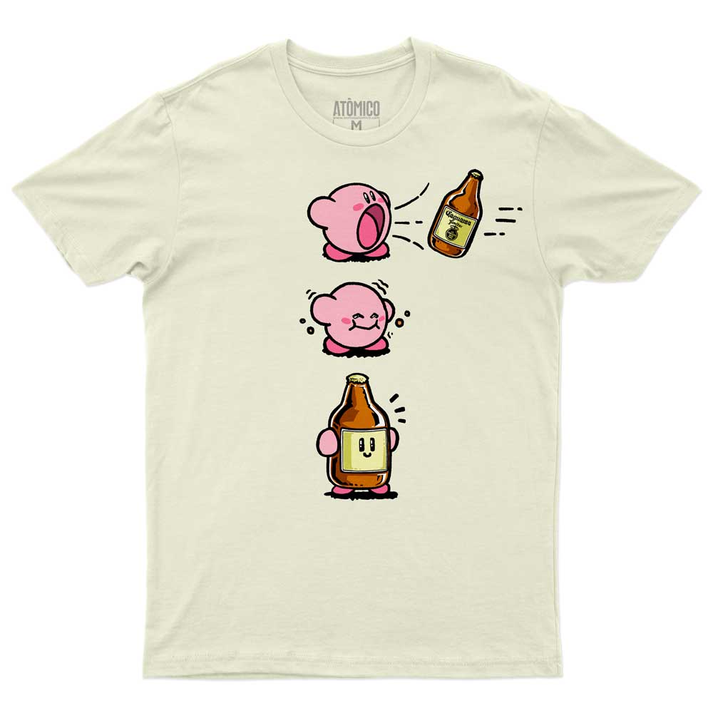 Caguama Kirby 🍺 - Playera Gamer