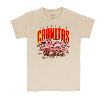 Anatomía de las Carnitas - Playera CABALLERO