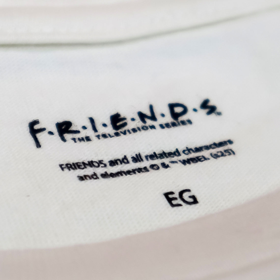 Friends Logos Natural  - Playera DAMA Licencia FRIENDS™