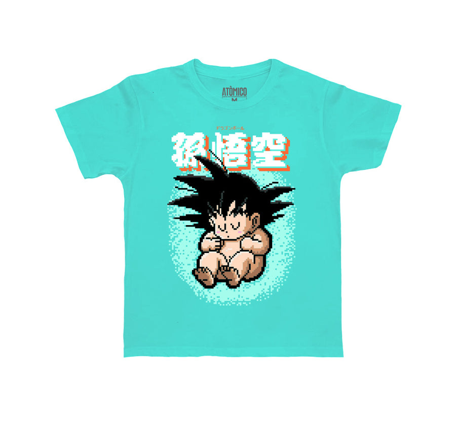 Goku 8-bit Menta - Niñ@