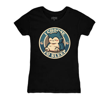 I Choose To Sleep - Playera DAMA