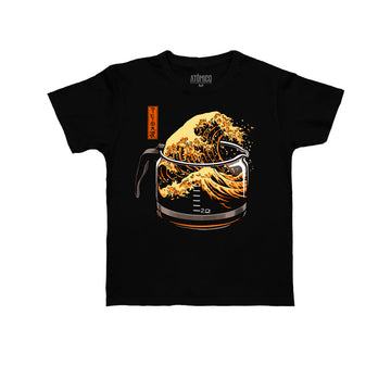 El Gran Café de Kanagawa - Playera NIÑO