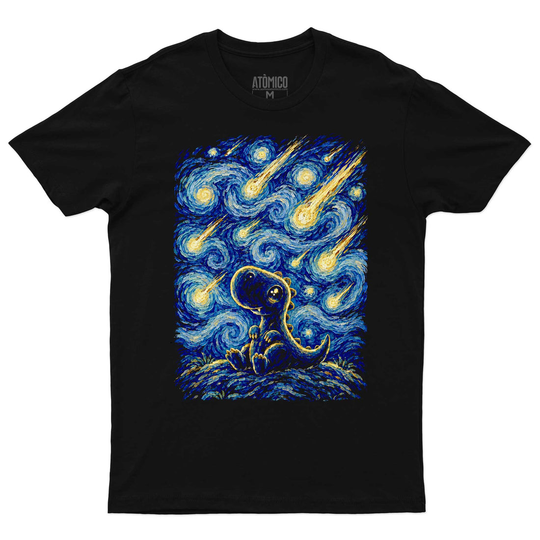 La Última Noche Estrellada 🦖- Playera CABALLERO