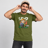 Link's Awakening, vista frontal con modelo 2