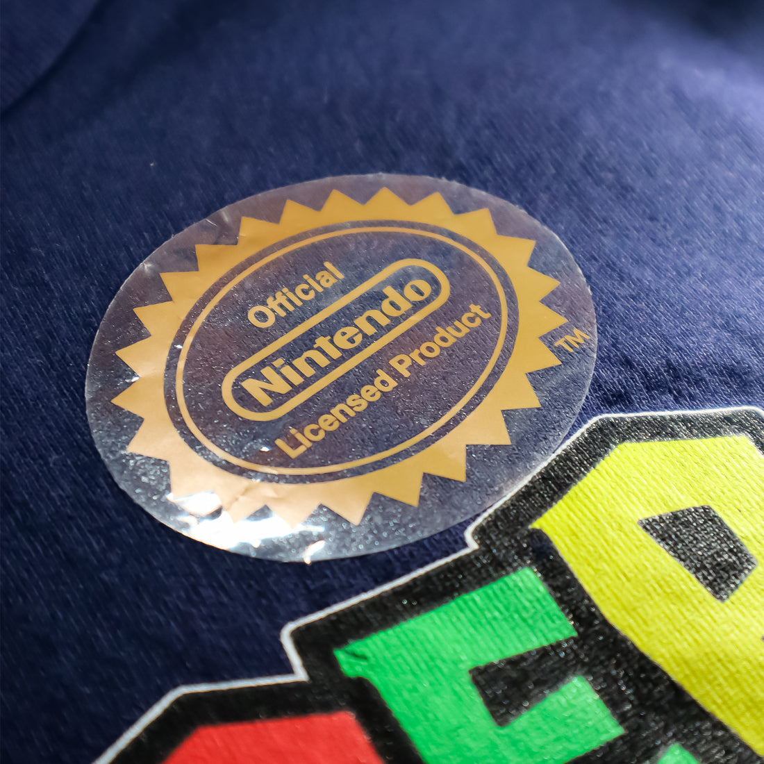 Mario y Yoshi Azul Marino - Tank Top DAMA Licencia NINTENDO™