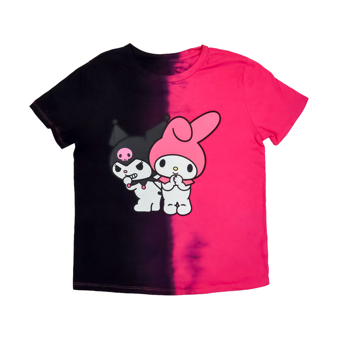 My Melody/Kuromi Morado Rosa - Playera DAMA Licencia SANRIO™