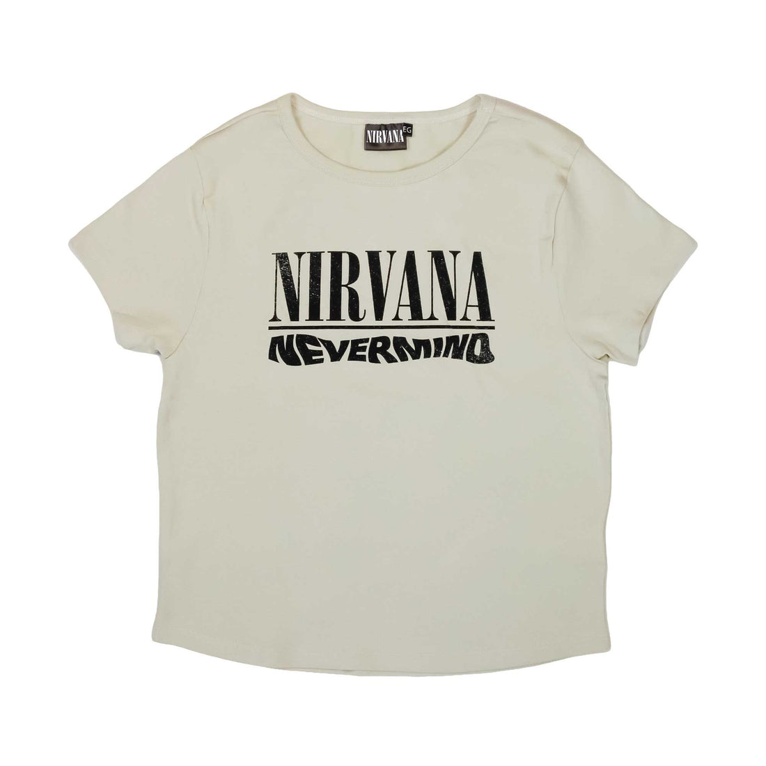 Nirvana Nevermind  - Crop Top DAMA Licencia NIRVANA™