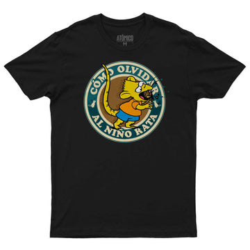 Cómo Olvidar al Niño Rata - Playera CABALLERO