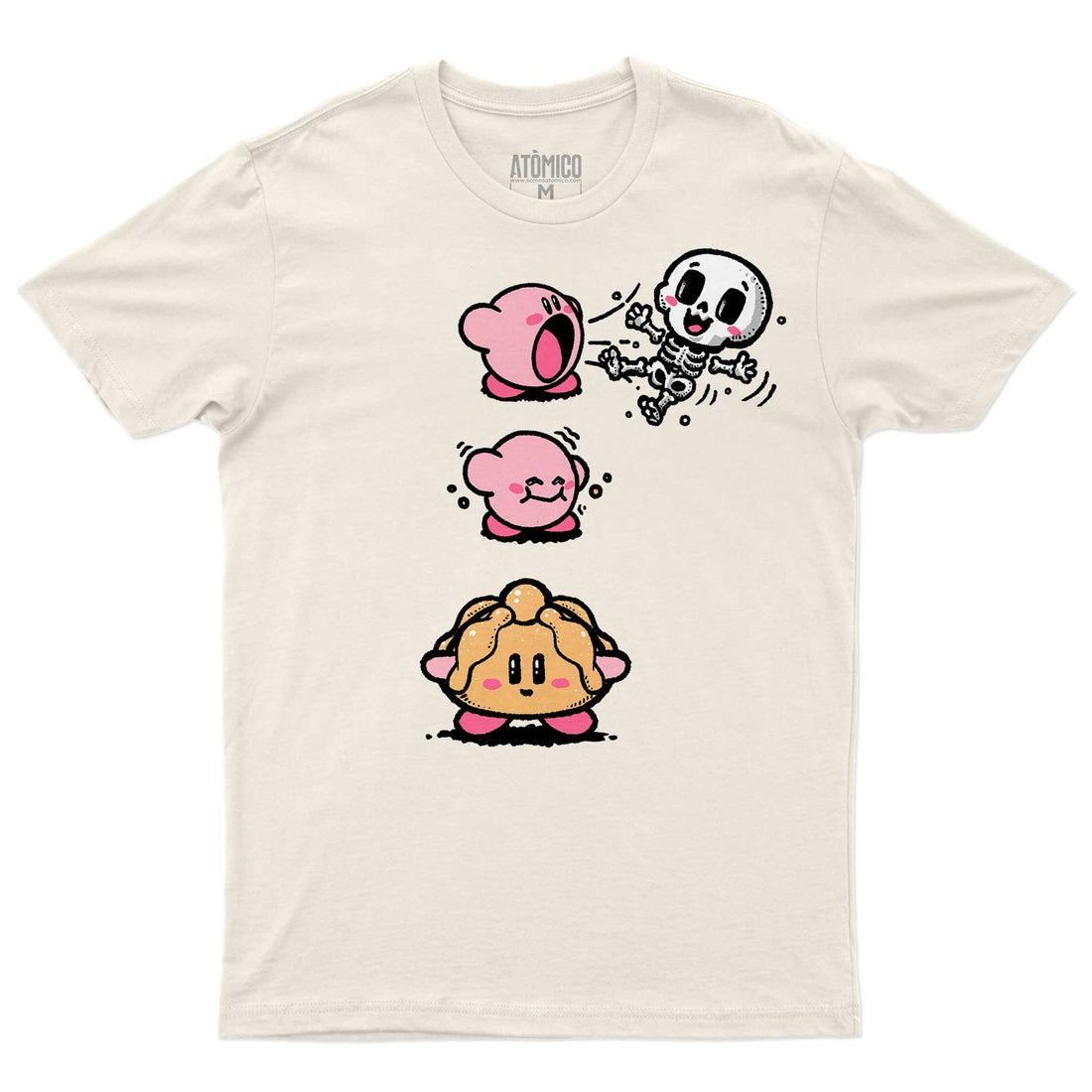 Pan de Muerto Kirby 💀 - Playera Gamer