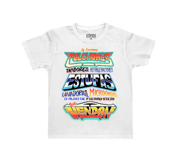 ¡Se Compran! Blanco - Playera NIÑO Chilango