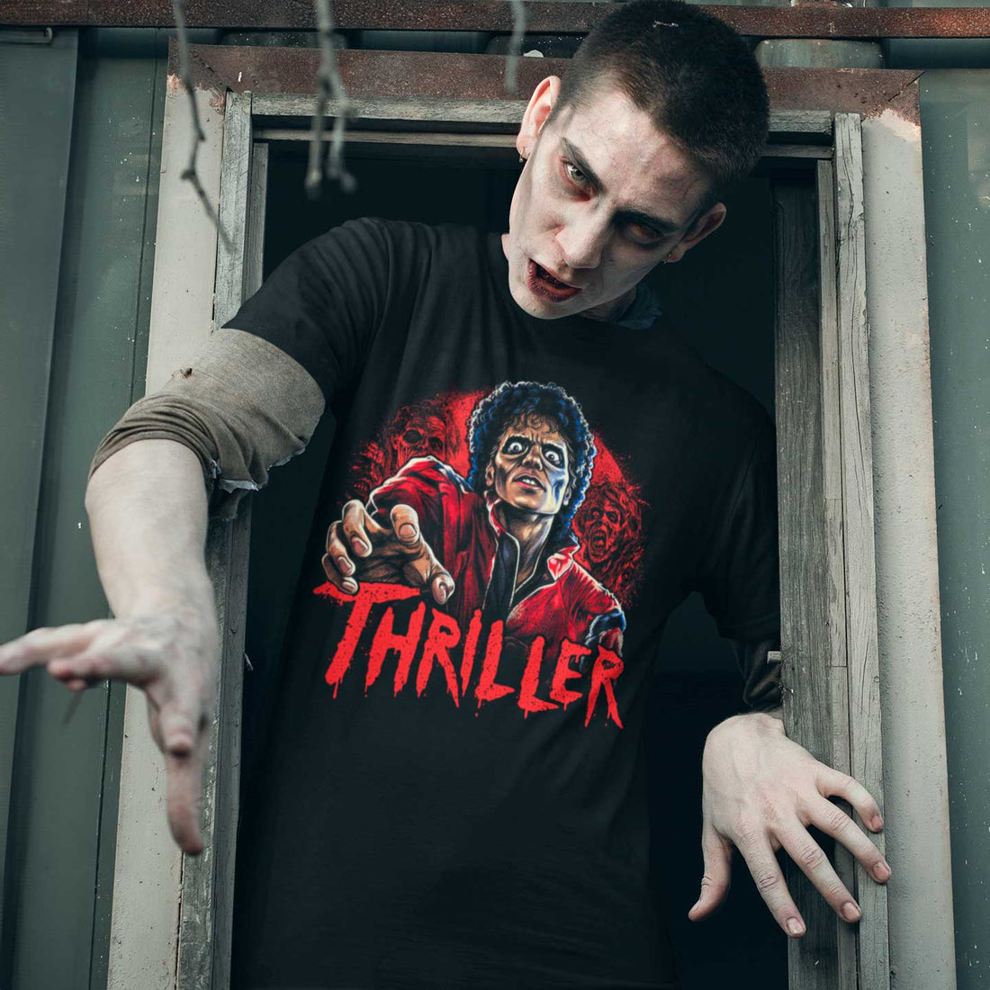 Thriller - Playera CABALLERO Halloween