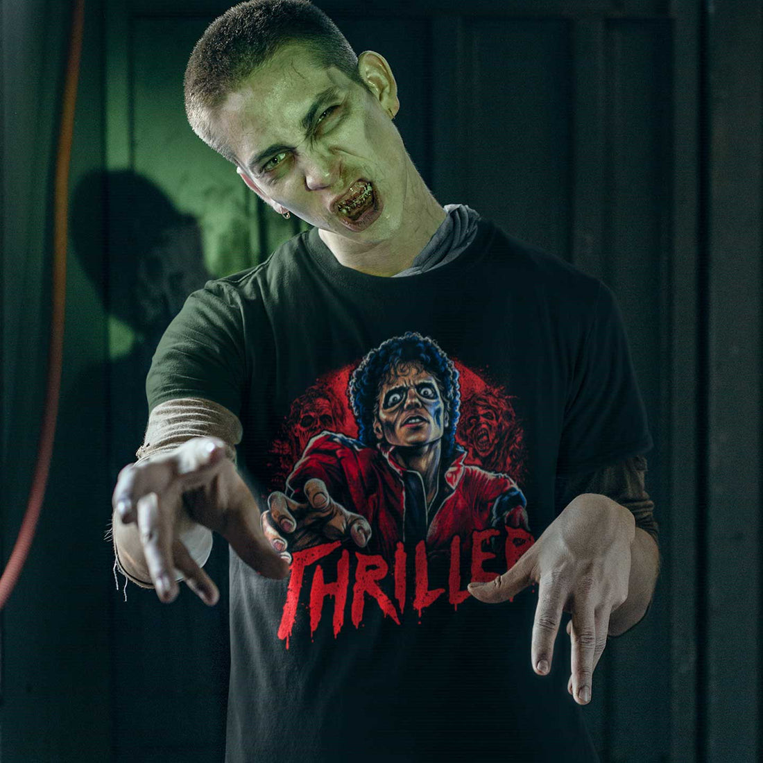 Thriller - Playera CABALLERO Halloween