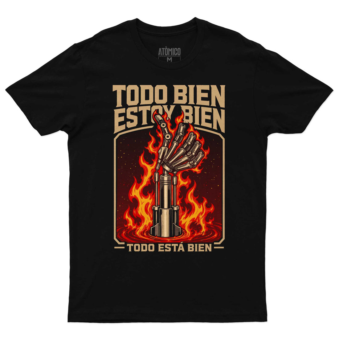 Todo Está Bien - Playera CABALLERO Meme