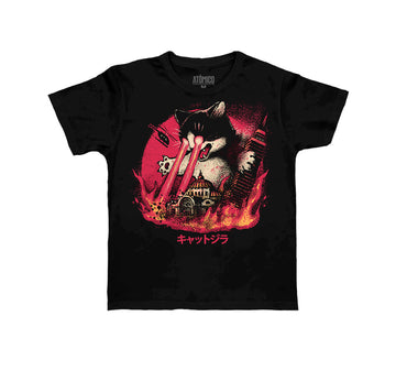 Catzilla キャットジラ en la CDMX - Playera NIÑO