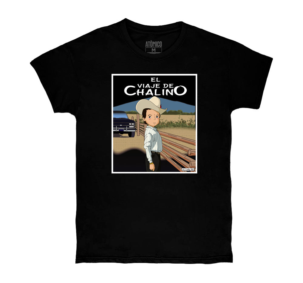 El Viaje de Chalino de @El Freaky Man - Playera CABALLERO
