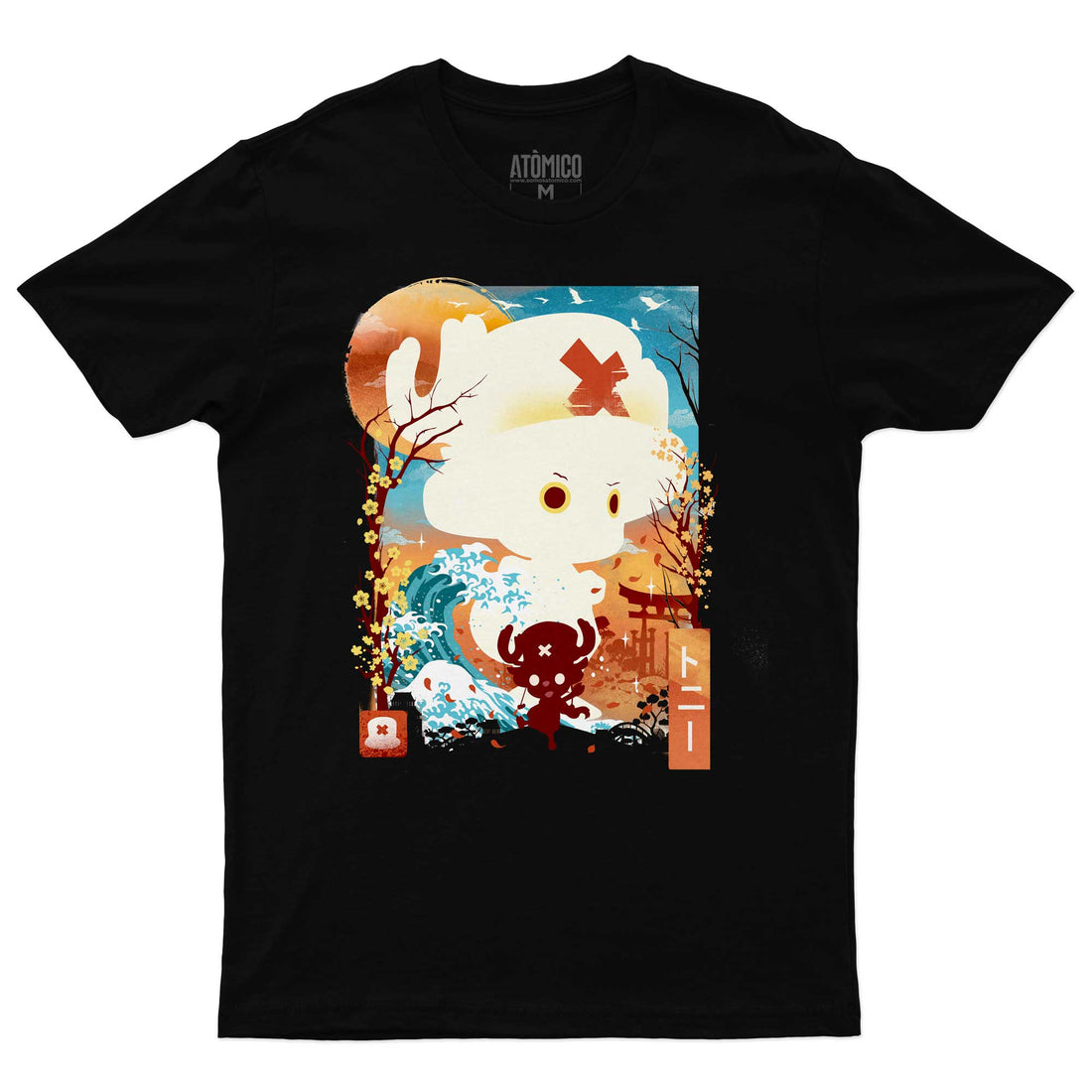 Chopper Ukiyo Negro - Playera CABALLERO (Copia)