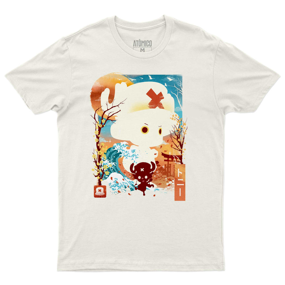 Chopper Ukiyo Natural - Playera CABALLERO