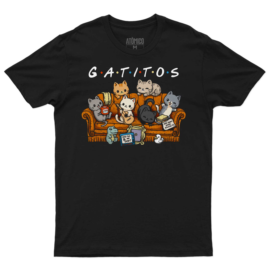 Gatifriends - Playera CABALLERO
