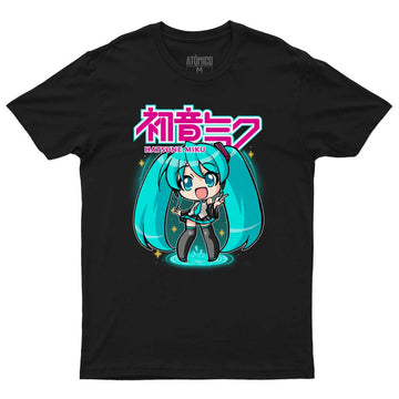 Hatsune Miku Chibi - Playera CABALLERO