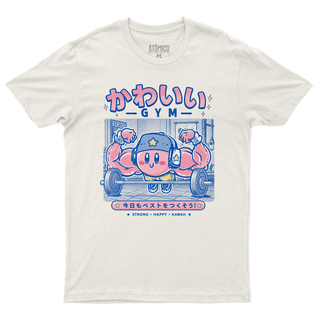 Kawaii GYM - Playera CABALLERO