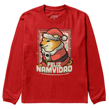 Namvidad - Playera MANGA LARGA Meme Cheems